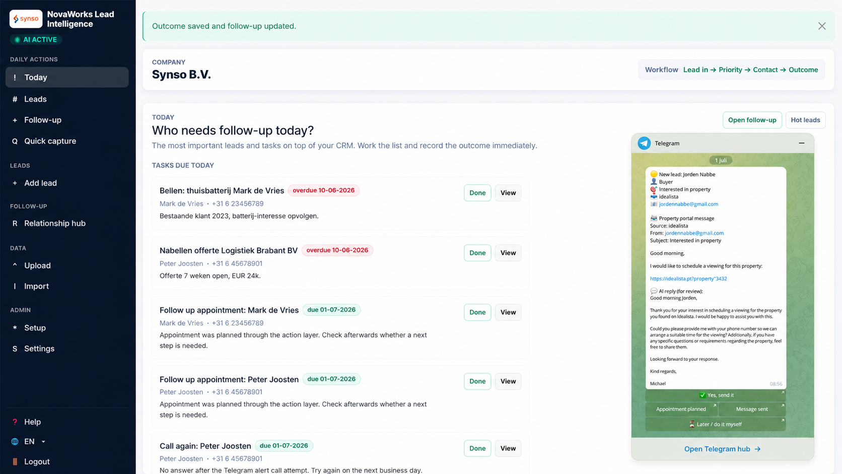 NovaWorks Lead Intelligence